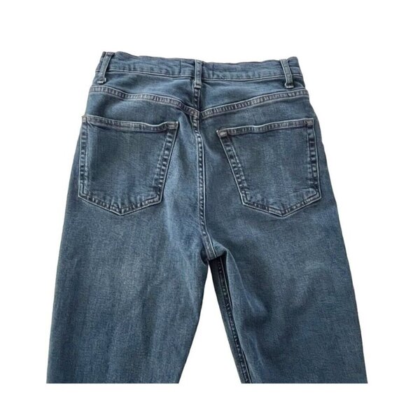 Reformation Women's Sz 28 High & Skinny Havana Wash Cropped High Waist Jeans - Picture 10 of 10